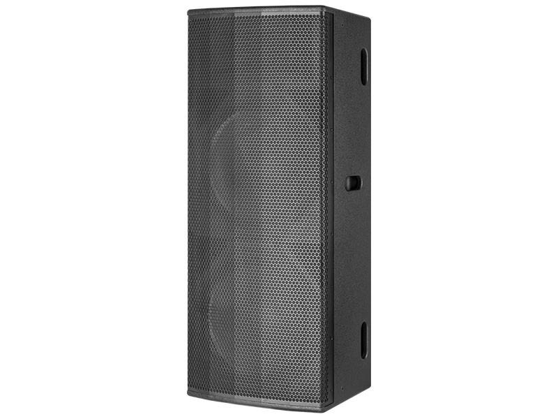 双15寸三单元两分频全频专业音箱（带轮）