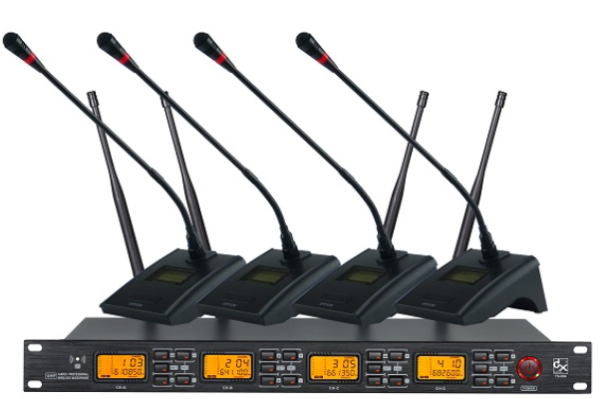 UHF无线会议系统（一拖四）