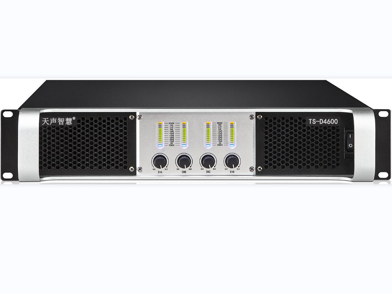2U 四通道数字功放600W